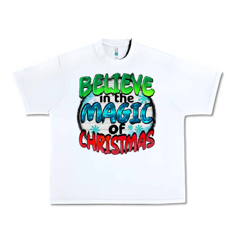 Believe In The Magic Of Christmas Urban Heavy Tee by BarkalooDesign | Teevron