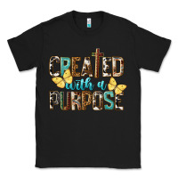 Black Created With A Purpose Classic Tee - LillyAllenDesigns