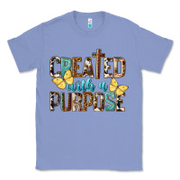 Colony Blue Created With A Purpose Classic Tee - LillyAllenDesigns
