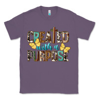 Lavender Created With A Purpose Classic Tee - LillyAllenDesigns