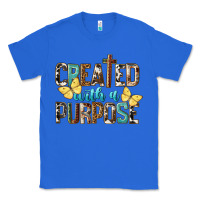 True Royal Created With A Purpose Classic Tee - LillyAllenDesigns