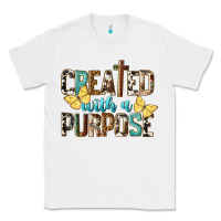White Created With A Purpose Classic Tee - LillyAllenDesigns