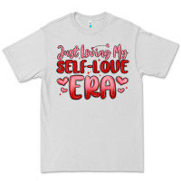 Dove Grey just loving my self love era Premium Tee - MaliasSmallBusiness