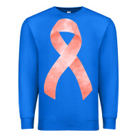 True Royal uterine or endometrial cancer ribbon Premium Sweatshirt - FaDigitalArtStudio