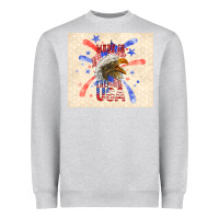 Heather Grey made in the usa Heavyweight Sweatshirt - TumblerDesignByShophia