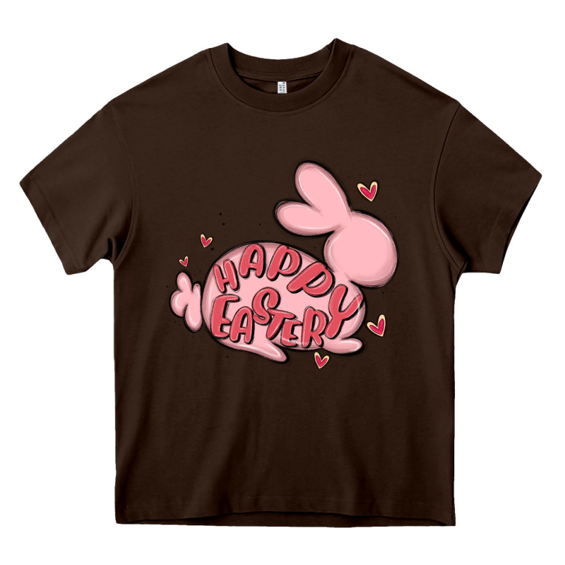 Happy Easter Heavy Core Tee by MaliasSmallBusiness | Teevron