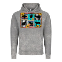 Cloud Rock cow sunflower leopard Vintage Hoodie - Artiststas