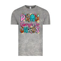 Cloud Rock pray through the chaos Vintage Tee - Artiststas