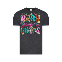 Vintage Black pray through the chaos Vintage Tee - Artiststas