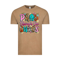 Vintage Coffee pray through the chaos Vintage Tee - Artiststas