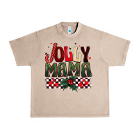 French Oak Christmas jolly mama Urban Heavy Tee - BarkalooDesign