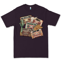 Plum 90s country cassette tapes Premium Tee - MaliasSmallBusiness