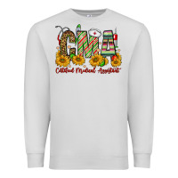 Dove Grey christmas cma certified medical assistant Premium Sweatshirt - FaDigitalArtStudio