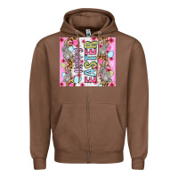 Chestnut Happy Easter bunnies eggs 20oz skinny tumbler Zipper Hoodie - OliviaCreatesArt