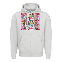 Dove Grey Happy Easter bunnies eggs 20oz skinny tumbler Zipper Hoodie - OliviaCreatesArt