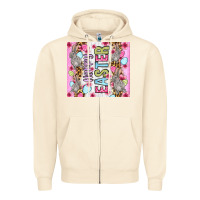 Sandshell Happy Easter bunnies eggs 20oz skinny tumbler Zipper Hoodie - OliviaCreatesArt