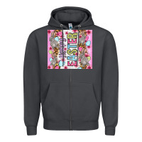 Smoke Happy Easter bunnies eggs 20oz skinny tumbler Zipper Hoodie - OliviaCreatesArt