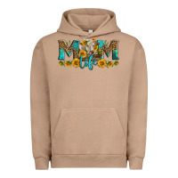Pigment Burro Western Charolais Cow Mom Life Urban Hoodie - LillyAllenDesigns