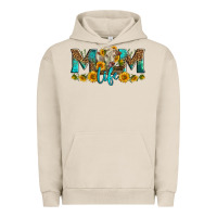 Pigment French Oak Western Charolais Cow Mom Life Urban Hoodie - LillyAllenDesigns