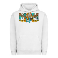 Pigment Lunar Rock Western Charolais Cow Mom Life Urban Hoodie - LillyAllenDesigns