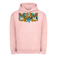 Pigment Salmon Western Charolais Cow Mom Life Urban Hoodie - LillyAllenDesigns