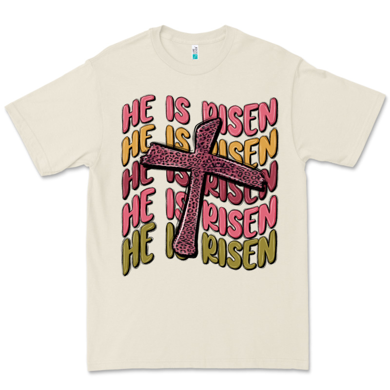 He Is Risen Premium Tee by MaliasSmallBusiness | Teevron
