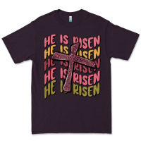 Plum he is risen Premium Tee - MaliasSmallBusiness