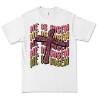 White he is risen Premium Tee - MaliasSmallBusiness