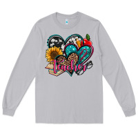 Moon Dust teacher hearts Long Sleeve Tee - Jasminsmagicworld