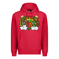 Cardinal Let's get lucked up St. Patrick's Day Premium Hoodie - OliviaCreatesArt