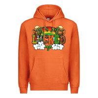 Carrot Let's get lucked up St. Patrick's Day Premium Hoodie - OliviaCreatesArt