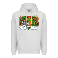 Dove Grey Let's get lucked up St. Patrick's Day Premium Hoodie - OliviaCreatesArt