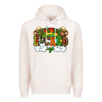 Pale Pink Let's get lucked up St. Patrick's Day Premium Hoodie - OliviaCreatesArt