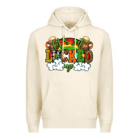 Tofu Let's get lucked up St. Patrick's Day Premium Hoodie - OliviaCreatesArt