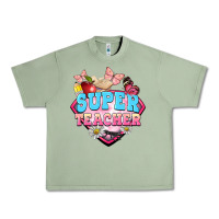 Oil Green super teacher Urban Heavy Tee - BarkalooDesign