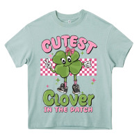 Arona cutest clover in the patch Heavy Core Tee - MaliasSmallBusiness