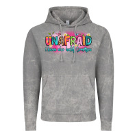 Cloud Rock unafraid i know who holds tomorrow Vintage Hoodie - Artiststas