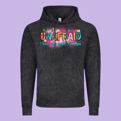 Unafraid I Know Who Holds Tomorrow Vintage Hoodie Designed By Artiststas
