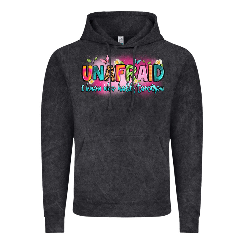 Unafraid I Know Who Holds Tomorrow Vintage Hoodie by Artiststas | Teevron
