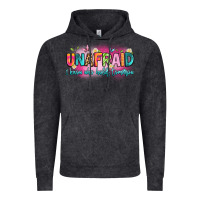 Vintage Black unafraid i know who holds tomorrow Vintage Hoodie - Artiststas