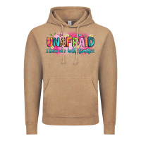 Vintage Coffee unafraid i know who holds tomorrow Vintage Hoodie - Artiststas