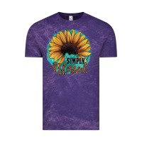 Cloud Purple Simply Blessed Vintage Tee - JahusDesignShop