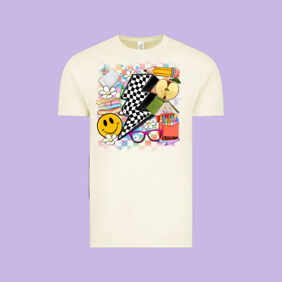 Retro Teacher Vintage Tee Designed By Artiststas