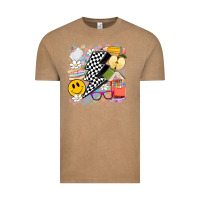 Vintage Coffee retro teacher Vintage Tee - Artiststas