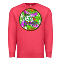 Cardinal too cute to spook earrings Premium Sweatshirt - BundleAndBundleShop