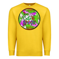 Lemon too cute to spook earrings Premium Sweatshirt - BundleAndBundleShop