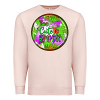 Pale Pink too cute to spook earrings Premium Sweatshirt - BundleAndBundleShop