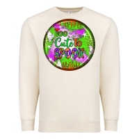 Sandshell too cute to spook earrings Premium Sweatshirt - BundleAndBundleShop