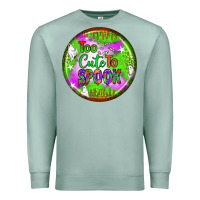 Seafoam too cute to spook earrings Premium Sweatshirt - BundleAndBundleShop