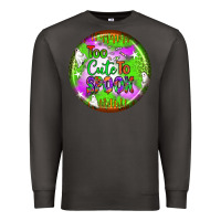 Smoke too cute to spook earrings Premium Sweatshirt - BundleAndBundleShop